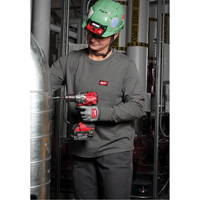 GRIDIRON Long Sleeve Pocket T-Shirt, Women's, X-Small, Blue Seaboard Timber Mart