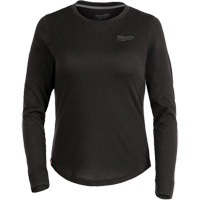 FREEFLEX Long-Sleeve Hybrid T-Shirt, Women's, X-Small, Black Seaboard Timber Mart
