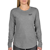 FREEFLEX Long-Sleeve Hybrid T-Shirt, Women's, X-Small, Grey Seaboard Timber Mart