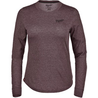 FREEFLEX Long-Sleeve Hybrid T-Shirt, Women's, X-Small, Purple Seaboard Timber Mart
