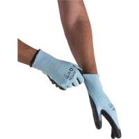 Gants &eacute;lastiques &eacute;cologiques r&eacute;sistants &agrave; la coupe, Taille 9, Calibre 13, Rev&ecirc;tement Polyur&eacute;thane, Enveloppe en PEHP/rPET, ASTM ANSI niveau A3 Seaboard Timber Mart