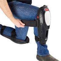 Dynamic Flooring Knee Pad, Hook and Loop Style, Plastic Caps, Foam Pads Seaboard Timber Mart
