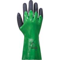 Gants r&eacute;sistants aux produits chimiques SolvStop, Taille 7, 12" lo, PVC Seaboard Timber Mart
