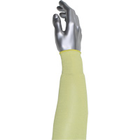 Kut Gard&reg; Single-Ply Cut-Resistant Sleeve, Aramid/ATA&reg;, 10", ASTM ANSI Level A4, Yellow Seaboard Timber Mart