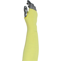 Kut Gard&reg; 2-Ply Cut-Resistant Sleeve with Thumb Hole, Aramid/ATA&reg;, 10", ASTM ANSI Level A6, Yellow Seaboard Timber Mart