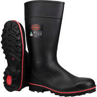 Boss&reg; Footwear Full ESR Safety Boot, Polyblend/PVC, Steel Toe, Size 4 Seaboard Timber Mart