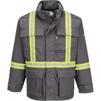 Parka dhiver isol&eacute;e 88/12 Bizflame, Gris, Petit Seaboard Timber Mart