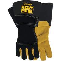 Black Velvet Winter Heavy Metal Welding Gloves, Size Small, Split Elkhide Shell, ASTM ANSI Level A5 Seaboard Timber Mart
