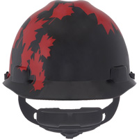 Casque sp&eacute;cialis&eacute; V-Gard, Suspension Rochet, Noir/Rouge Seaboard Timber Mart