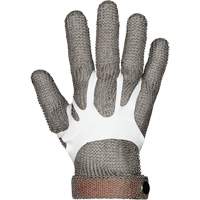 Gants en maille m&eacute;tallique MMG conformes aux normes alimentaires, Taille 2T-petit, Enveloppe en Acier inoxydable, ASTM ANSI niveau A9 Seaboard Timber Mart