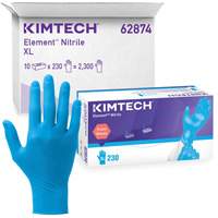 Kimtech Element Exam Gloves, X-Small, Nitrile, 3.2-mil, Powder-Free, Blue, Class 2 Seaboard Timber Mart