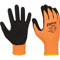 Gants r&eacute;sistants &agrave; la coupe compatibles avec les &eacute;crans tactiles, Taille Petit, Calibre 13, Rev&ecirc;tement Nitrile, Enveloppe en Polyester/PEHP, ASTM ANSI niveau A5 Seaboard Timber Mart