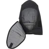 Doublure matelass&eacute;e ignifug&eacute;e Pioneer 766A pour casque de s&eacute;curit&eacute; avec embout buccal amovible, Noir/Gris, Coton/FR-Tech/Modacrylique/Nylon Seaboard Timber Mart