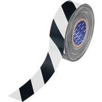 ToughStripe&reg; Max Floor Marking Tape, 2" x 100', Polyester, Black and White Seaboard Timber Mart