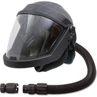 Masque respiratoire &agrave; adduction d'air et casque avec valve anti-refoulement DEFENDER, Universel, Pi&egrave;ce faciale Seaboard Timber Mart