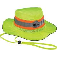 Chapeau de soleil de garde forestier GloWear 8935, petit/moyen, Jaune lime haute visibilit&eacute;, Polyester Seaboard Timber Mart