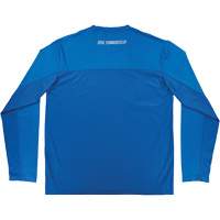 Chemise de refroidissement &agrave; manches longues avec protection solaire et UV Chill-Its 6689, Bleu, Petit Seaboard Timber Mart