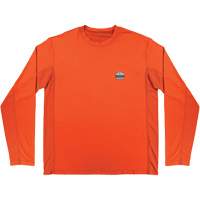 Chemise de refroidissement &agrave; manches longues avec protection solaire et UV Chill-Its 6689, Orange, Petit Seaboard Timber Mart