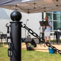 Plastic Barrier Chain, Green Seaboard Timber Mart