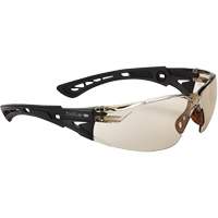 Rush+ Small BSSI Safety Glasses, Copper/Brown Lens, Anti-Fog/Anti-Scratch, ANSI Z87+ Seaboard Timber Mart