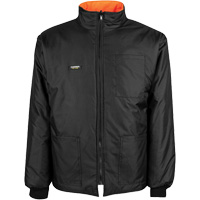 High-Visibility 7-in-1 Jacket, Polyester, High Visibility Orange, X-Small Seaboard Timber Mart