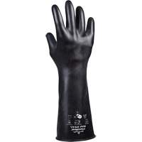 879 Acid-Resistant Gloves, Size Medium/8, 14" L, Butyl Rubber, 28-mil Seaboard Timber Mart