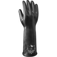 891 Chemical & Acid Resistant Gloves, Size Large/9, 14" L, Butyl Rubber/Viton&reg;, 28-mil Seaboard Timber Mart