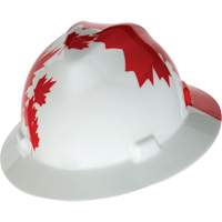 Casque de protection V-Gard &agrave; fentes s&eacute;rie Canadian Freedom, Suspension Rochet, Non ventil&eacute; Seaboard Timber Mart