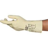 AlphaTec&reg; 87-137 Lightweight Natural Gloves, Size 7, 11.8" L, Rubber Latex, 16-mil Seaboard Timber Mart
