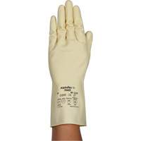 AlphaTec&reg; 87-137 Lightweight Natural Gloves, Size 7, 11.8" L, Rubber Latex, 16-mil Seaboard Timber Mart