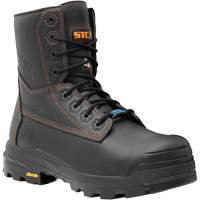 Bottes de travail Metpro Flex avec protecteur m&eacute;tatarsien, Cuir, Taille 4, Imperm&eacute;able Seaboard Timber Mart
