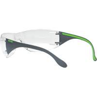 Lunettes de s&eacute;curit&eacute; gris/vert Adapt Lite, Lentille Transparent, Antibu&eacute;e/Anti-&eacute;gratignures, ANSI Z87+/R&eacute;pond ou surpasse la norme CSA Z94.3 Seaboard Timber Mart