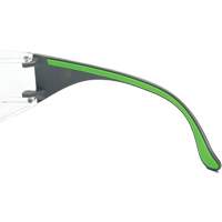 Lunettes de s&eacute;curit&eacute; gris/vert Adapt Lite, Lentille Transparent, Antibu&eacute;e/Anti-&eacute;gratignures, ANSI Z87+/R&eacute;pond ou surpasse la norme CSA Z94.3 Seaboard Timber Mart