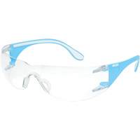 Lunettes de s&eacute;curit&eacute; bleu/blanc Adapt Lite, Lentille Transparent, Antibu&eacute;e/Anti-&eacute;gratignures, ANSI Z87+/R&eacute;pond ou surpasse la norme CSA Z94.3 Seaboard Timber Mart