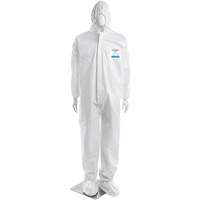 CoverMe XP1800 Coverall, Medium, White, Microporous Seaboard Timber Mart