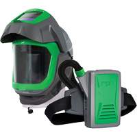 Masque de respirateur Z-Link avec joint de visage, visi&egrave;re & montage &agrave; ceinture, Respirateur &agrave; masque/Masque de soudage, Pile Lithium-ion Seaboard Timber Mart