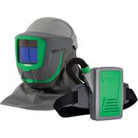 Z-Link+ syst&egrave;me APR motoris&eacute; avec cape &agrave; l'&eacute;paule & visi&egrave;re, Respirateur &agrave; masque/Masque de soudage Seaboard Timber Mart