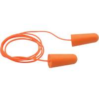 SEALTEC33 Orange Tapered PU Foam Disposable Earplugs, Corded, Bulk - Box, 33 dB NRR, One-Size Seaboard Timber Mart