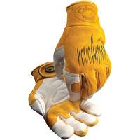 Caiman&reg; Premium TIG/MIG Welder's Gloves with Hook & Loop Closure, Split Cowhide, Size Medium Seaboard Timber Mart