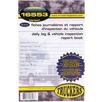 Bilingual Daily Log & Vehicle Inspection Report Book Seaboard Timber Mart