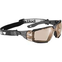 RUSH+ 2.0 XP M/L Safety Glasses with Black & Grey Frame, Copper Lens, Anti-Fog/Anti-Scratch, ANSI Z87+ Seaboard Timber Mart