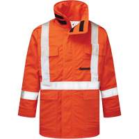 Parka isol&eacute; de 9 oz Haute visibilit&eacute; Avenger, style 515, Hommes, T-petit, Orange Seaboard Timber Mart
