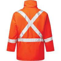 Parka isol&eacute; de 9 oz Haute visibilit&eacute; Avenger, style 515, Hommes, T-petit, Orange Seaboard Timber Mart