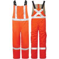 Salopette isol&eacute;e haute visibilit&eacute; de 9 oz Avenger, style 525, Hommes, T-petit, Orange Seaboard Timber Mart