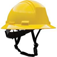 Kilimanjaro Full Brim Safety Helmet with HDPE Shell, Meets CSA Type 2, Ratchet Suspension, Non-Vented Seaboard Timber Mart