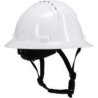 Kilimanjaro Full Brim Safety Helmet with HDPE Shell, Meets CSA Type 2, Ratchet Suspension, Vented Seaboard Timber Mart