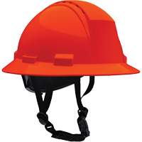 Kilimanjaro Full Brim Safety Helmet with HDPE Shell, Meets CSA Type 2, Ratchet Suspension, Vented Seaboard Timber Mart