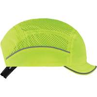 Skullerz 8955 Lightweight Bump Cap Hat with Micro Brim, High Visibility Lime Green Seaboard Timber Mart