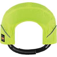 Skullerz 8955 Lightweight Bump Cap Hat with Micro Brim, High Visibility Lime Green Seaboard Timber Mart
