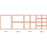 WHMIS Labels 100/Pkg, Paper, Roll, 10-7/8" L x 8-1/2" W Seaboard Timber Mart
